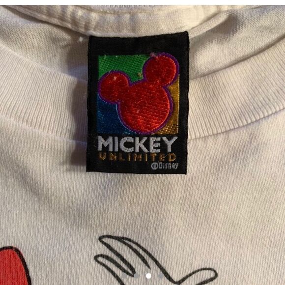Vintage Mickey Unlimited t-shirt size L - Picture 4 of 4